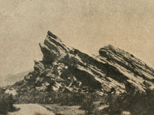 Load image into Gallery viewer, Vasquez Rocks Vintage Brochure Poster - Western Southwest Desert Movies