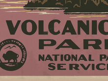 Load image into Gallery viewer, 1930's Lassen Volcanic National Park Poster (up to 24" x 36") - Department of Interior - Vintage