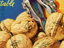 Load image into Gallery viewer, 1938 Walnuts Baking POSTER (up to 24" x 36") - Vintage - Unusual - Quirky - Art - Kitchen