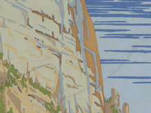 Load image into Gallery viewer, 1930's Zion National Park Poster (up to 24" x 36") - Department of Interior - Vintage Style - Utah