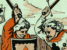 Load image into Gallery viewer, Playing Card Suits Medieval POSTER! (up to 24" x 36") - Vintage - Poker - Las Vegas - Art - Knight - King - Man Cave