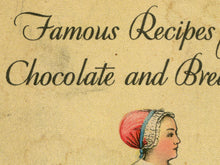 Load image into Gallery viewer, 1928 Chocolate Recipes Poster (up to 24" x 36") - Art - Baking - Cocoa - Kitchen - Baker