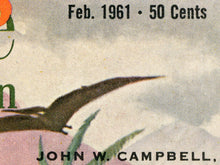 Load image into Gallery viewer, Science Fiction POSTER (up to 24x36) - February 1961 - Vintage - Dinosaurs - Space - SciFi - Dino