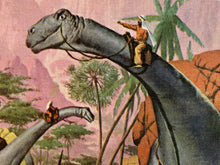 Load image into Gallery viewer, Science Fiction POSTER (up to 24x36) - February 1961 - Vintage - Dinosaurs - Space - SciFi - Dino