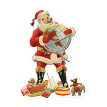 Load image into Gallery viewer, 1908 Vintage Santa Stickers - Santa Claus - Reindeer - Bells - Chimney - Holiday - Gift Wrapping