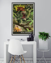 Load image into Gallery viewer, Science Fiction POSTER (up to 24x36) - June 1961 - Vintage - Leopard - Cat - Space - SciFi - Spaceship