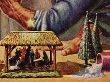 Load image into Gallery viewer, 1959 Merry Christmas Science Fiction POSTER! (up to 24" x 36") - Nativity - Decoration - Odd - Alien
