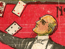 Load image into Gallery viewer, 1909 New Book of Card Tricks Magic POSTER - Magician - Performer - Stage - Antique