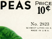 Load image into Gallery viewer, Black Eye Peas Seed Packet POSTER! (up to 24" x 36") - Kitchen - Vegetables - Garden