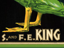Load image into Gallery viewer, 1920 King Pelican Lettuce POSTER! (up to 24" x 36") - Kitchen - Decor - Fruit - Label - Farm House - USA