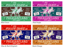 Load image into Gallery viewer, Vintage Pheasantland Roller Skating POSTER! (up to 24" x 36") - Skate - Rink - Flyer - Sticker