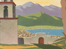 Load image into Gallery viewer, Vintage Los Angeles TWA Travel POSTER! (up to 24 x 36) - California - High Quality