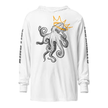 Load image into Gallery viewer, King Tide - Hooded Long-Sleeve King Octopus Shirt