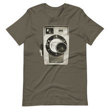 Load image into Gallery viewer, Vintage Brownie Camera Unisex T-Shirt - 1960 - Multiple Colors and Sizes - Fitted Shirt - Fashion - Photography - Film