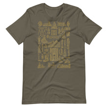 Load image into Gallery viewer, Vintage Egyptian Artifacts T-Shirt - 1906 French Dictionary Print - Archaeology