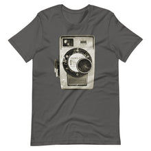 Load image into Gallery viewer, Vintage Brownie Camera Unisex T-Shirt - 1960 - Multiple Colors and Sizes - Fitted Shirt - Fashion - Photography - Film