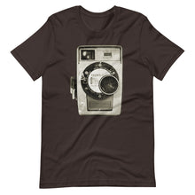 Load image into Gallery viewer, Vintage Brownie Camera Unisex T-Shirt - 1960 - Multiple Colors and Sizes - Fitted Shirt - Fashion - Photography - Film