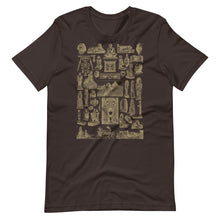 Load image into Gallery viewer, Vintage Egyptian Artifacts T-Shirt - 1906 French Dictionary Print - Archaeology