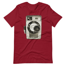 Load image into Gallery viewer, Vintage Brownie Camera Unisex T-Shirt - 1960 - Multiple Colors and Sizes - Fitted Shirt - Fashion - Photography - Film