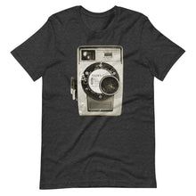Load image into Gallery viewer, Vintage Brownie Camera Unisex T-Shirt - 1960 - Multiple Colors and Sizes - Fitted Shirt - Fashion - Photography - Film