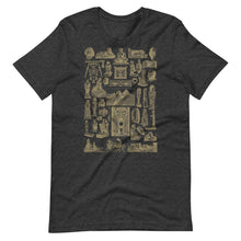 Load image into Gallery viewer, Vintage Egyptian Artifacts T-Shirt - 1906 French Dictionary Print - Archaeology