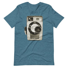 Load image into Gallery viewer, Vintage Brownie Camera Unisex T-Shirt - 1960 - Multiple Colors and Sizes - Fitted Shirt - Fashion - Photography - Film