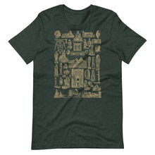 Load image into Gallery viewer, Vintage Egyptian Artifacts T-Shirt - 1906 French Dictionary Print - Archaeology