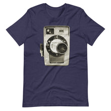 Load image into Gallery viewer, Vintage Brownie Camera Unisex T-Shirt - 1960 - Multiple Colors and Sizes - Fitted Shirt - Fashion - Photography - Film