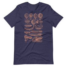 Load image into Gallery viewer, Vintage Dirigibles T-Shirt - 1931 French Dictionary Balloons Image
