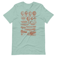 Load image into Gallery viewer, Vintage Dirigibles T-Shirt - 1931 French Dictionary Balloons Image