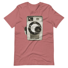 Load image into Gallery viewer, Vintage Brownie Camera Unisex T-Shirt - 1960 - Multiple Colors and Sizes - Fitted Shirt - Fashion - Photography - Film