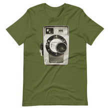 Load image into Gallery viewer, Vintage Brownie Camera Unisex T-Shirt - 1960 - Multiple Colors and Sizes - Fitted Shirt - Fashion - Photography - Film