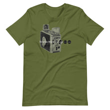 Load image into Gallery viewer, Brownie Movie Camera T-Shirt - Multiple Colors and Sizes - Fashion - Photography - Film - Directing - Gifts