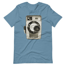 Load image into Gallery viewer, Vintage Brownie Camera Unisex T-Shirt - 1960 - Multiple Colors and Sizes - Fitted Shirt - Fashion - Photography - Film