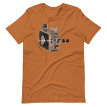 Load image into Gallery viewer, Brownie Movie Camera T-Shirt - Multiple Colors and Sizes - Fashion - Photography - Film - Directing - Gifts