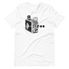 Load image into Gallery viewer, Brownie Movie Camera T-Shirt - Multiple Colors and Sizes - Fashion - Photography - Film - Directing - Gifts
