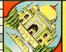 Load image into Gallery viewer, 1930 Game of India (Parcheesi) Game Board POSTER! - 24" x 36" or Smaller - Sorry! - Elephants - Taj Mahal