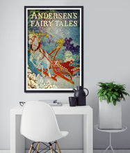 Load image into Gallery viewer, 1926 Andersen's Fairy Tales Book POSTER! (up to 24 x 36) - Snow Queen - Nursery Rhymes