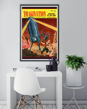 Load image into Gallery viewer, Vintage SciFi Paperback Cover POSTER! (up to 24x36) - APRIL 1958 - Robots - Science Fiction