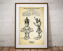 Load image into Gallery viewer, 1931 Minnie Mouse Patent Art POSTER! - Multiple Sizes - Early Image