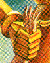 Load image into Gallery viewer, Science Fiction Paperback POSTER! - (up to full-size 24" x 36") - JULY 1956 - Robots - SciFi - Book - Lasers - Space - Reading - Kids