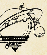 Load image into Gallery viewer, 1992 Disney Astro Orbiter Patent Art POSTER! (up to full-size 24" x 36") - Tomorrowland - Rocket Jets - Space - Planets - Disneyland - Rides