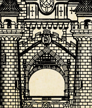 Load image into Gallery viewer, Disneyland Paris CASTLE Patent Art POSTER! (up to 24 x 36) - Euro Disney - France