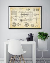 Load image into Gallery viewer, Ford Model T Patent Art POSTER! (up to 24" x 36") - c. 1903-1923 - Automobilia - Cars