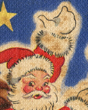 Load image into Gallery viewer, Night Before Christmas 1947 Vintage Book POSTER! (up to 24 x 36) - Santa Claus - Reindeer - Sleigh