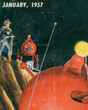 Load image into Gallery viewer, 1957 Science Fiction Pulp Novel Cover POSTER! - (up to full-size 24" x 36") - Robots - Space - SciFi - Books - Tenneshaw - Art - Decor