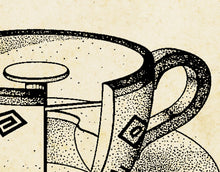 Load image into Gallery viewer, 1956 Disney TEACUPS Patent Art POSTER! (up to full-size 24" x 36") - Fantasyland - Alice Wonderland - Mad Tea Party - Disneyland - Vintage