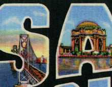 Load image into Gallery viewer, San Francisco Large Letter Postcard POSTER! (up to 24" x 36") - Greetings - California - Travel