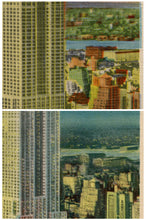 Load image into Gallery viewer, Empire State Building Night & Day POSTER SET! (up to 24 x 36) - Vintage Postcards - New York City - Art Deco - Antique - Cityscape