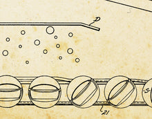 Load image into Gallery viewer, Vintage Omnimover (Haunted Mansion & Spaceship Earth) Patent Art POSTER! (up to 24" x 36") - Disneyland - Disney - Epcot - Theme Parks